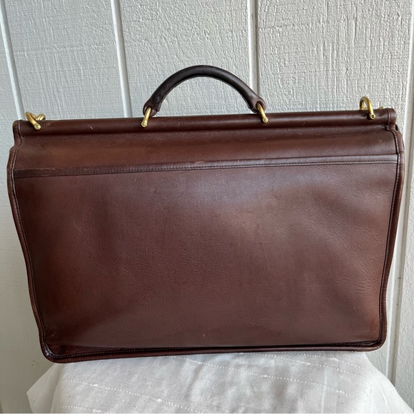Coach Vintage Y2K Beekman Briefcase 5266 in Mahogany - Picture 9 of 12